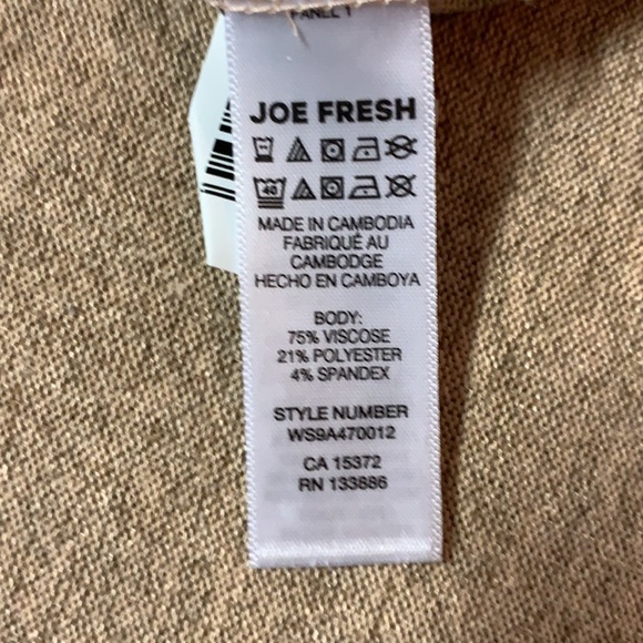 NWT. Sleeveless peach (w/grey undertones) dress, size medium. - Picture 3 of 5